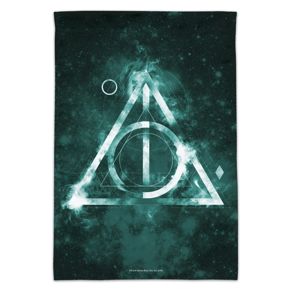 Harry Potter Deathly Hallows Logo Garden Yard Flag