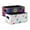 Brightly Colored Wildflowers Simple Shapes And Lines, variant on 2 Pack Living Room Bed Room Felt Storage Baskets Boxes Foldable Organizer With Handles Black Olives an Organic