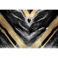 thumbnail image 2 of Marmont Hill 'Golden V' Painting Print on Wrapped Canvas, 2 of 5