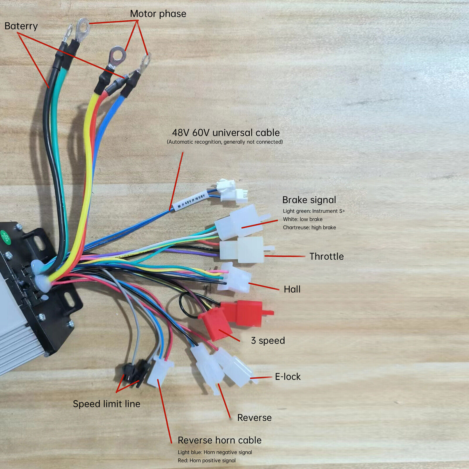 MX650 Brushless Motor Kit For Electric Bicycle E Bike Dirt Bike Razor 72V 3000W