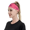 thumbnail image 3 of Goofa Leopard Print Pattern Sweatbands Sports Headband for Men & Women,Moisture Wicking Athletic headband,Breathable Sweatband,Sports accessories,Workout gear, 3 of 9