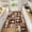 Coffee, variant on Kitchen Mats for Floor, Non Slip Washable Kitchen Rugs Sets of 3, Coffee Farmhouse Cushioned Stain Resistant Kitchen Runner Rug for Kitchen Floor, Laundry Room, Bathroom, Entryway Carpet Decor