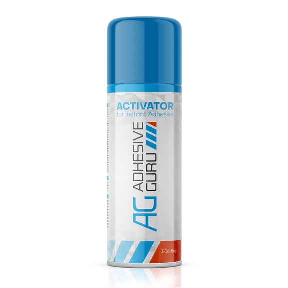 Adhesive Guru CA Glue Accelerator Spray Super Glues (3.5 fl oz) - 1 Pack