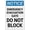 Warning Sign 3, variant on Notice Emergency Evacuation Alarm With Down Arrow Aluminum Metal Tin Sign 8"x12" - Safety Restriction Alert Warning Plate, Evacuation Alarm Down Arrow Sign