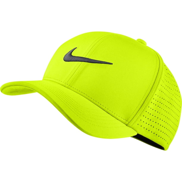 NEW Nike Golf Classic99 Performance Cap Medium/Large Volt/White Hat/Cap