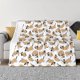 thumbnail image 1 of Fotbe Dachshund Dog Puppy Manta de Franela con Estampado, Manta Ultrasuave para Cama, Sofá, Auto, Hipoalergénica y Antibolitas-50"x40", 1 of 6