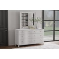 thumbnail image 4 of Alpine Furniture Stapleton Mirror in White, 4 of 5
