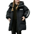 thumbnail image 2 of Kids Winter Coat Kids Winter Clothes Girls Down Winter Jacket for Kids Long Hooded Coat Warm Windproof Outerwear Casual Fashion Children's Jacket Ideal for Outdoor and Leisure Activities, 2 of 6