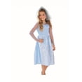 thumbnail image 2 of Blue and Silver Ice Princess Girl Child Halloween Costume - Large, 2 of 3