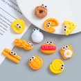 10Pcs Cartoon Shape Shatterproof Phone Case Accessories for DIY Hair