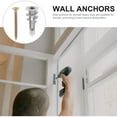 JMXIANG 20 Sets Selfdrilling Drywall Anchor And Screws Set Hollow Wall