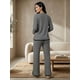 thumbnail image 3 of Conjunto de Suéter y Pantalón Acanalado Diseño Elegante y Versátil para Mujer, 3 of 5