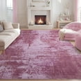 thumbnail image 2 of Astorug Area Rug,Modern Abstract Washable Rug for Living Room, Bedroom, Dining Room, Kids Playroom, Pink, 4x6 Feet, 2 of 8