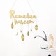 thumbnail image 3 of Bewildely Decoración de letras Ramadan Kareem, adornos colgantes de madera, decoración EID Mubarak para el hogar, sala de estar, fiesta musulmana Almacenamiento y organización del hogar Bewildely HA023113-00, 3 of 6