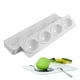 thumbnail image 1 of Moldes para pasteles en forma de limón de 4 cavidades Moldes para pasteles de mousse de silicona Molde para hornear muffins, 1 of 7