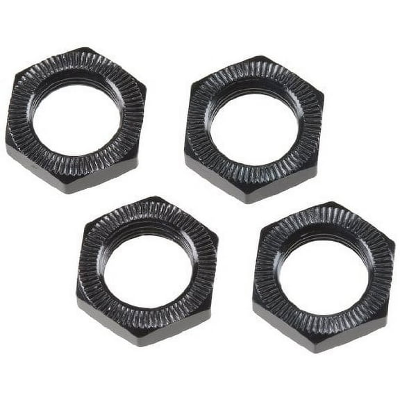 HPI Racing HPI67492 17 mm Wheel Nut Vorza Flux & Trophy, Black - 4 Piece
