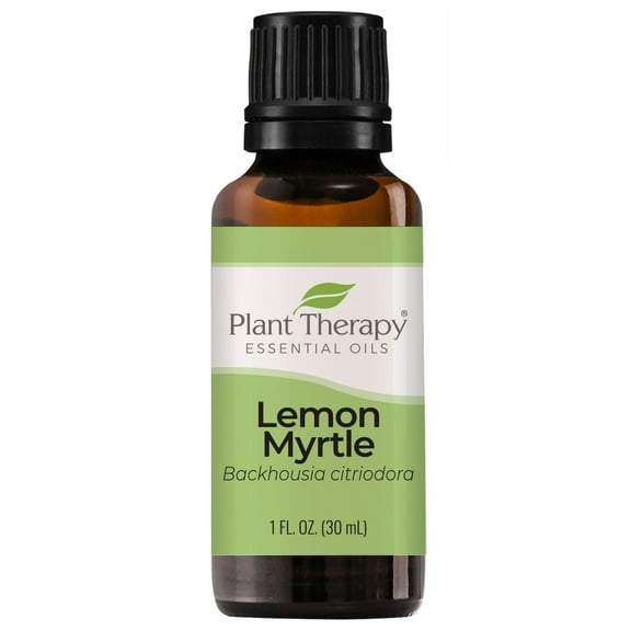 Plant Therapy Lemon Myrtle Essential Oil 30 mL (1 oz) 100% Pure, Undiluted, Therapeutic Grade