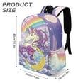 thumbnail image 3 of Unicorn Backpack 17 Inch Oxford Cloth Daily Commuter Backpack, 3 of 5