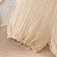 thumbnail image 7 of mgoYE Newborn Baby Girls Summer Outfit Ruffle Tops Dress Bloomers Shorts Outfits Infant Dress Set Cute Baby Girl Clothes(Khaki,6-12 Months), 7 of 7