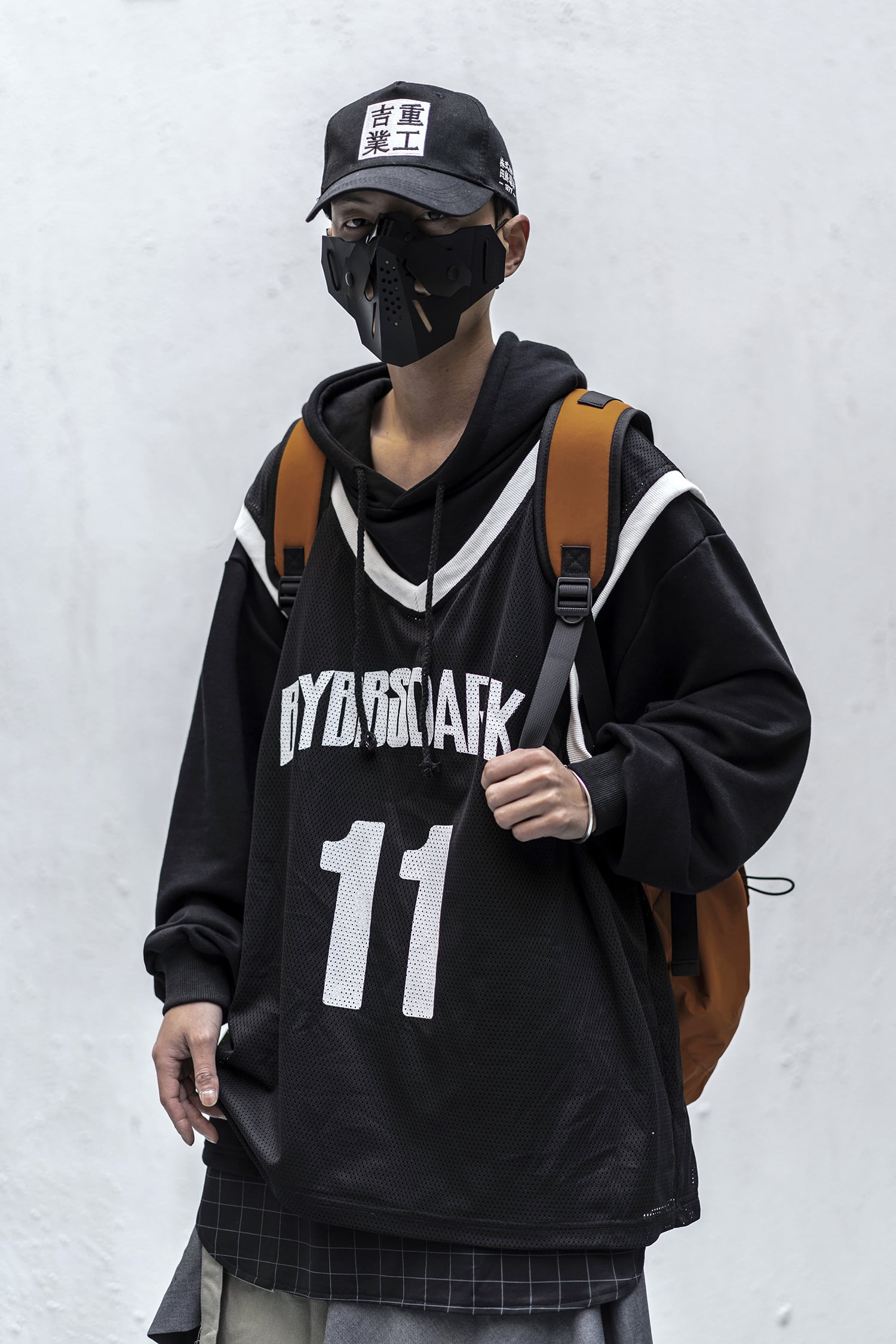 hoodie and basketball jersey
