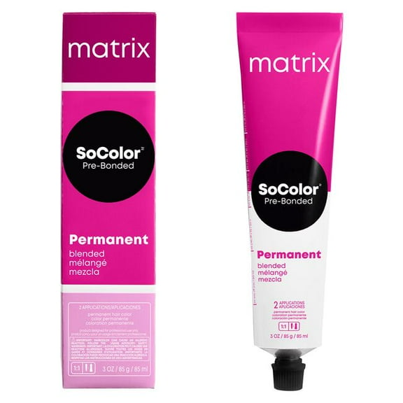 Matrix SoColor Pre-Bonded Permanent Hair Color - 1N Black Neutral