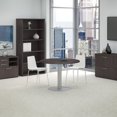 thumbnail image 2 of Bush Business Furniture 42" Round Metal Base Conference Table in Storm Gray, 2 of 6
