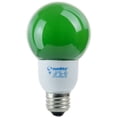 thumbnail image 2 of SUNLITE Compact Fluorescent 9W Colored Green Globes Bulb, 2 of 2
