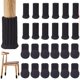 thumbnail image 1 of 24 Uds. Calcetines para sillas, calcetines para muebles, fundas elásticas antideslizantes para pies de patas de silla, almohadillas tejidas para muebles, circunferencia de pies d, 1 of 4