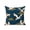 Blue, variant on 1 Pack Outdoor Throw Pillow, White Crane Waterproof Pillow with Insert Included, Vintage Chinese Cloud Art Blue Gold Decorative Accent Cushion Sofa Pillows for Patio Porch, 16 x 16 In