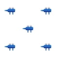 thumbnail image 1 of Greeniant Bomba de aire para acuario, flujo de manguera, válvula divisora, distribuidor de aire, derivación traqueal ajustable, adaptador de Type2 NO2, 1 of 6