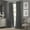 Charcoal, variant on Valeron Estate Cotton Linen 95-Inch Window Curtain Panel in Grey