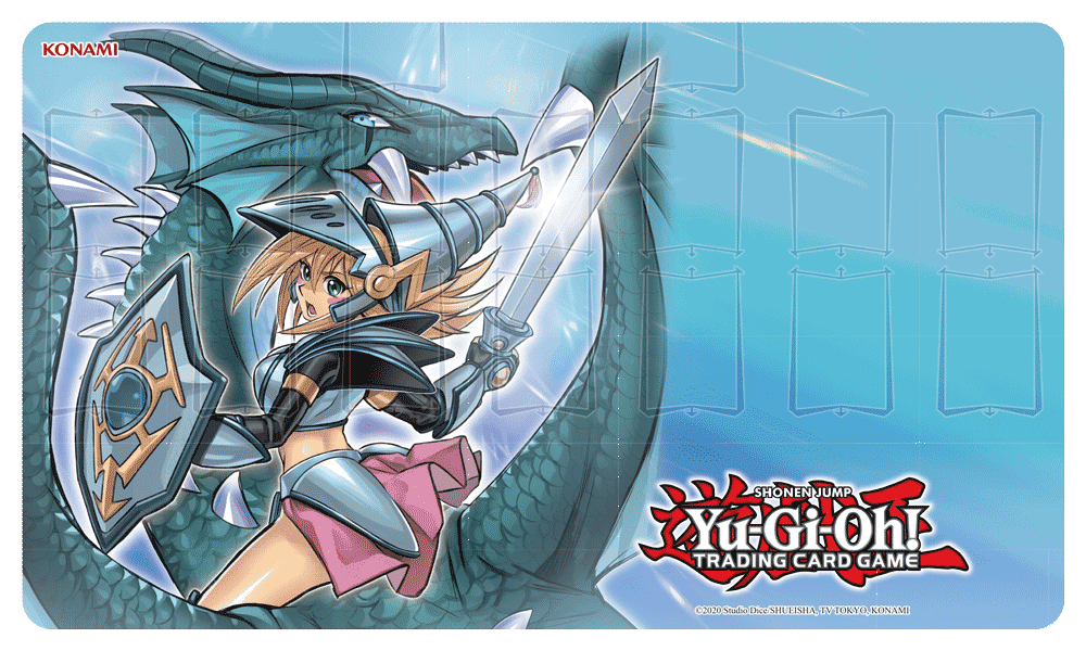 Yugioh Dark Magician Girl The Dragon Knight Binder Deckbox & Playmat Sleeves
