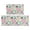 Pioneer Flower Floral Print Pattern, variant on Pioneer Flower Floral Print Pattern Anti Fatigue Kitchen Rugs Set Of 2, Non Slip Washable Decorative Floor Mats for Kitchen Sink Laundry, 17"x30" and 17"x47"