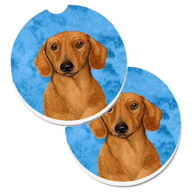 Ensemble de Sous-Verres de Voiture Porte-Gobelets Bleu