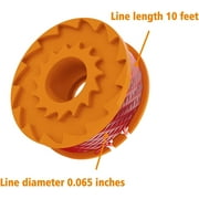 12 Pack WA0010 Weed Eater String Replacement for Worx Select Electric String Trimmers (12 Line Spools, 0.065)