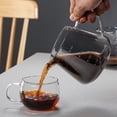 thumbnail image 6 of Glasses Pour Over Coffee Maker,14ounceBorosilicate Glass Carafe, Glass Coffee Pot,Manual Coffee Dripper Brewer,Best for Homemaking Coffee in coffe Time and Daily Life (300ML), 6 of 10