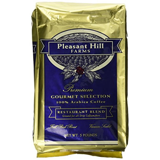 Pleasant Hill Farms Premium Selection Ground Coffee Bland 5 lb. Bag