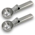 thumbnail image 1 of Solid Stainless Steel Ice Cream Scoop, 2 Pack Ice Cream Scoop with Single, 1 of 5