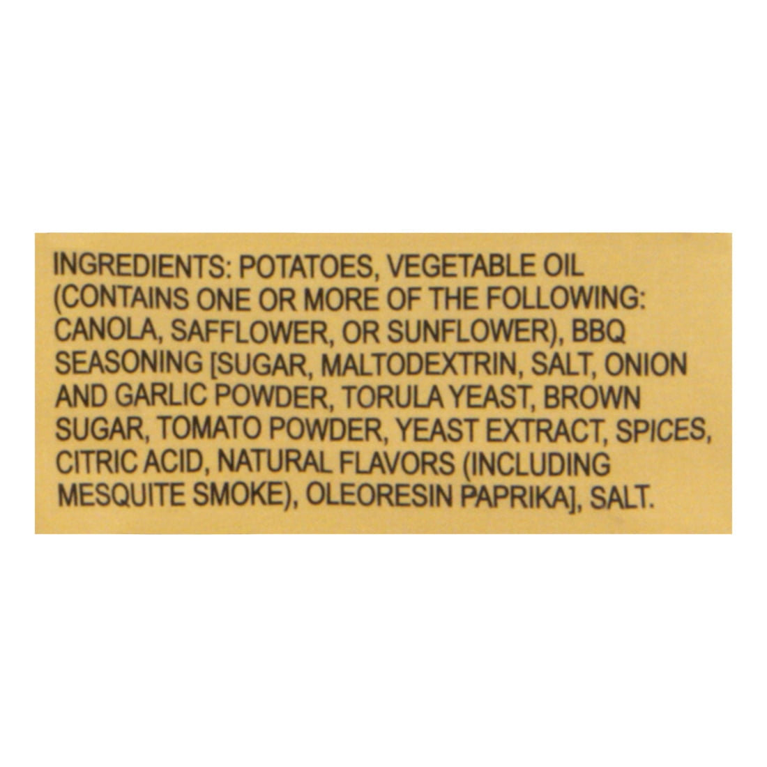 1 in 6 Snacks 9023907 2 oz Bagged Carolina Down East BBQ Potato Chips - Case of 20