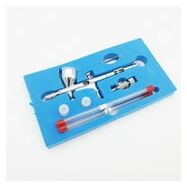 Paint Sprayer 0.2 /0.3/ 0.5 Mm Dual Action Airbrush Paint Air Brush Spray Gun Sprayer Pen Kit For Needle Body Paint Nail Art Body Tattoo Cake ,Versatile applications