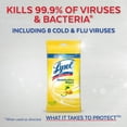 thumbnail image 6 of Lysol Disinfecting Wipes To-Go Pack, Lemon Scent, 15 Count (Pack of 3), 6 of 11