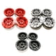 thumbnail image 3 of Llantas de Metal Ounissouiy RCGOFFLOW 4 Uds a prueba de golpes aleación de aluminio 1/10 RC GEN8 Plata, 3 of 6