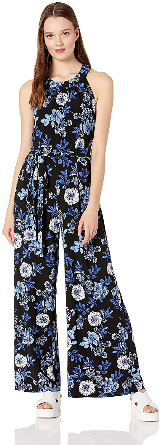 tommy hilfiger women's black jumpsuit