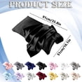 thumbnail image 3 of Satin Pillowcase, Binkne Super Soft and Cooling Similar to Silk Pillow Cases 1 Pack with Envelope Closure, Gift for Women Men, 3 of 5