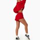 thumbnail image 5 of Pantalones cortos deportivos para mujer, cintura alta elástica, ropa deportiva de secado rápido para correr, trotar, rojo, XL, 5 of 8