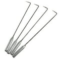 thumbnail image 4 of 4pcs Stainless Steel Fire Pit Poker Sticks Fireplace Stoker (Assorted Color), 4 of 6