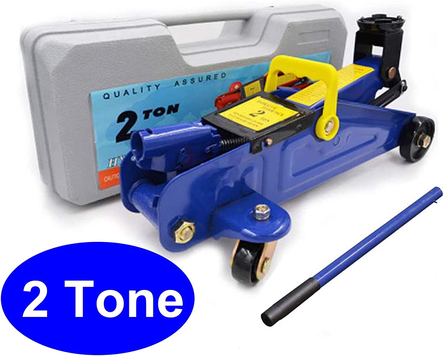 Dayplus Fast Lift Service Jack 2 Ton Floor Jack Heavy Duty Hydraulic