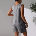 thumbnail image 4 of Bzhegqhd Summer Sleeveless Round-Neck Solid, 4 of 6
