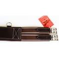 thumbnail image 3 of Horse English Riding Leather Padded Heavy Duty Girth Tack Brown 97316BR56, 3 of 3