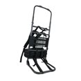 thumbnail image 3 of Mochila de gran capacidad con armazón, práctica y portátil, fabricada en aleación de aluminio, ideal para senderismo, trekking y actividades al negro, 3 of 8